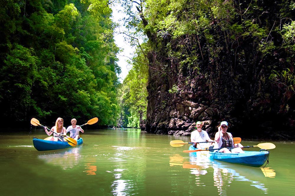 ทัวร์พายเรือคายัค อ่าวท่าเลน ครึ่งวัน