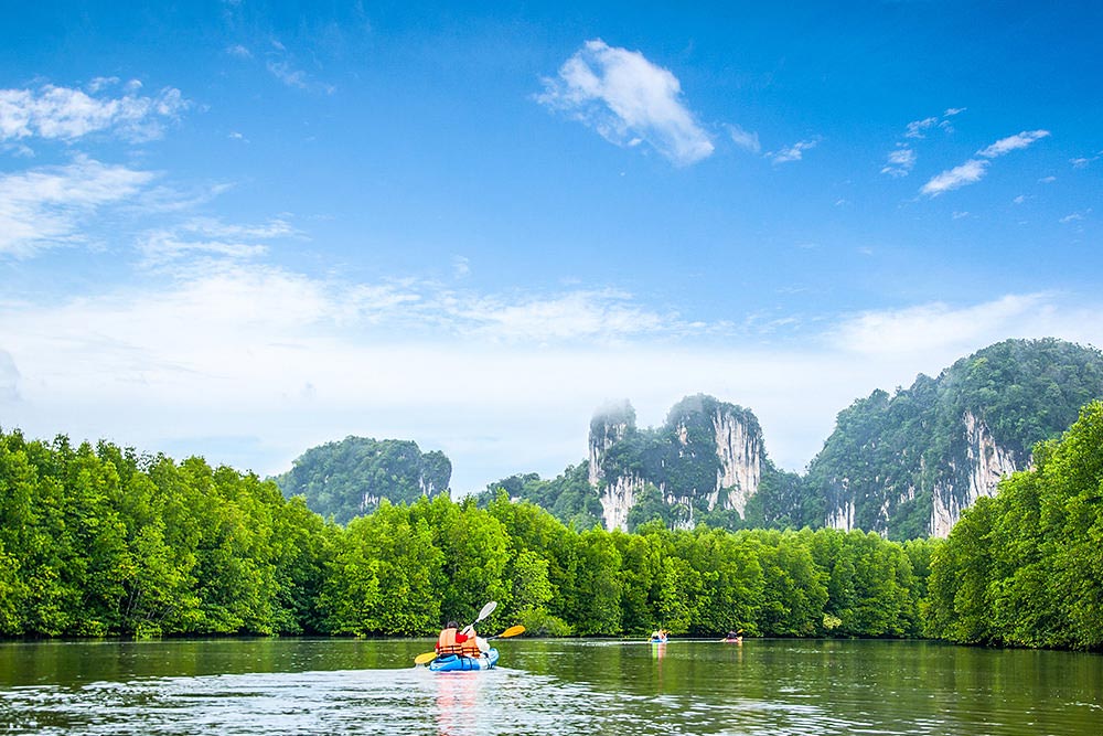 ทัวร์พายเรือคายัค อ่าวท่าเลน ครึ่งวัน