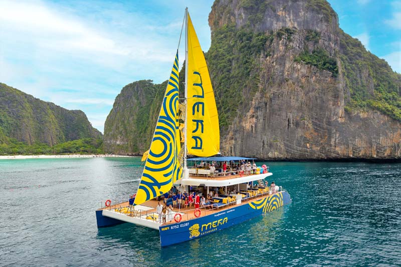 ทัวร์ล่องเรือยอร์ชกระบี่ Meka Catamaran