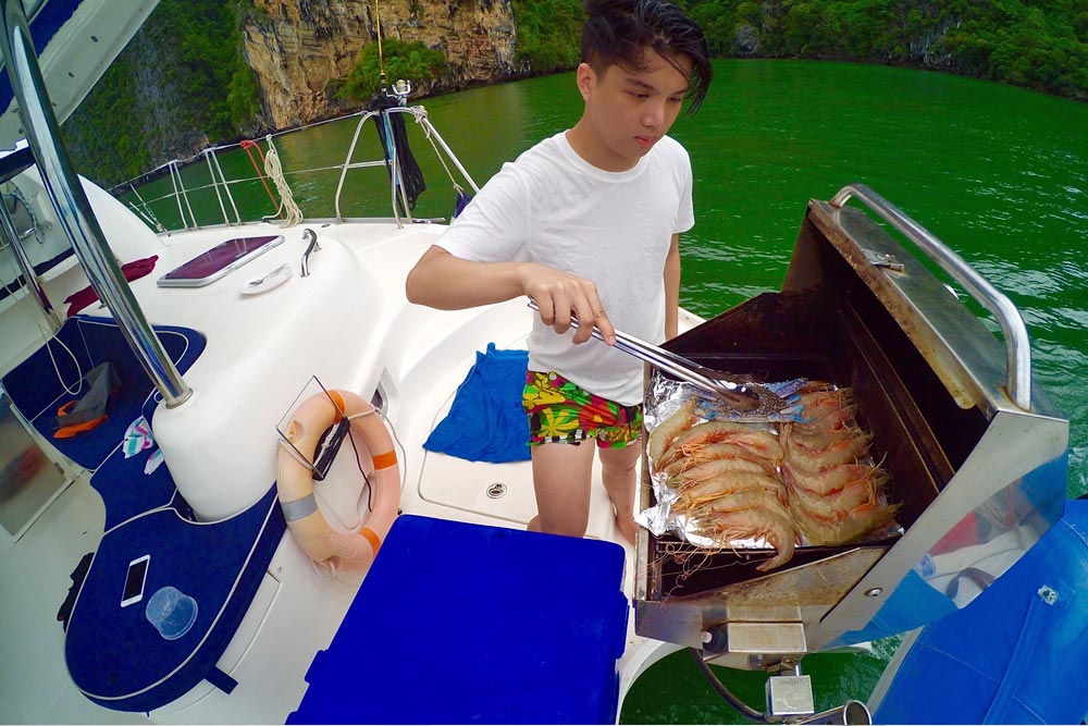 ล่องเรือใบสุดหรู ทัวร์อ่าวพังงา