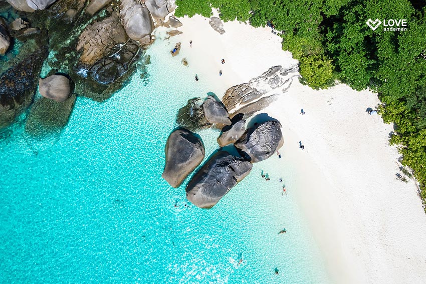 ทัวร์หมู่เกาะสิมิลันโดยเรือเร็วสปีดโบ๊ท กับ Love Andaman หรือ Seastar Andaman