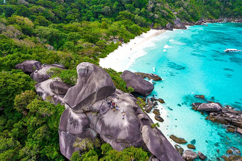 ทัวร์หมู่เกาะสิมิลันโดยเรือเร็วสปีดโบ๊ท กับ Love Andaman หรือ Seastar Andaman