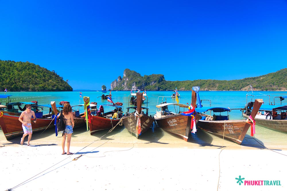 ทัวร์เกาะพีพี+เกาะไข่ อ่าวมาหยา โดยเรือใหญ่