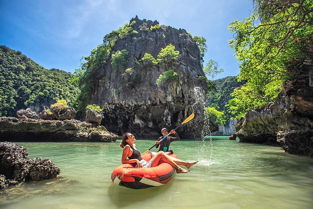 ทัวร์อ่าวพังงา เกาะตะปูโดยเรือเร็วสปีดโบ๊ท